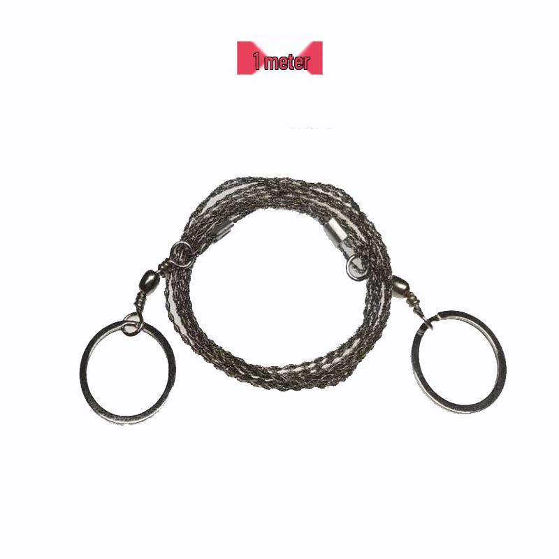 Stainless Steel Wire Hand Saw - Portable Outdoor Survival Tool