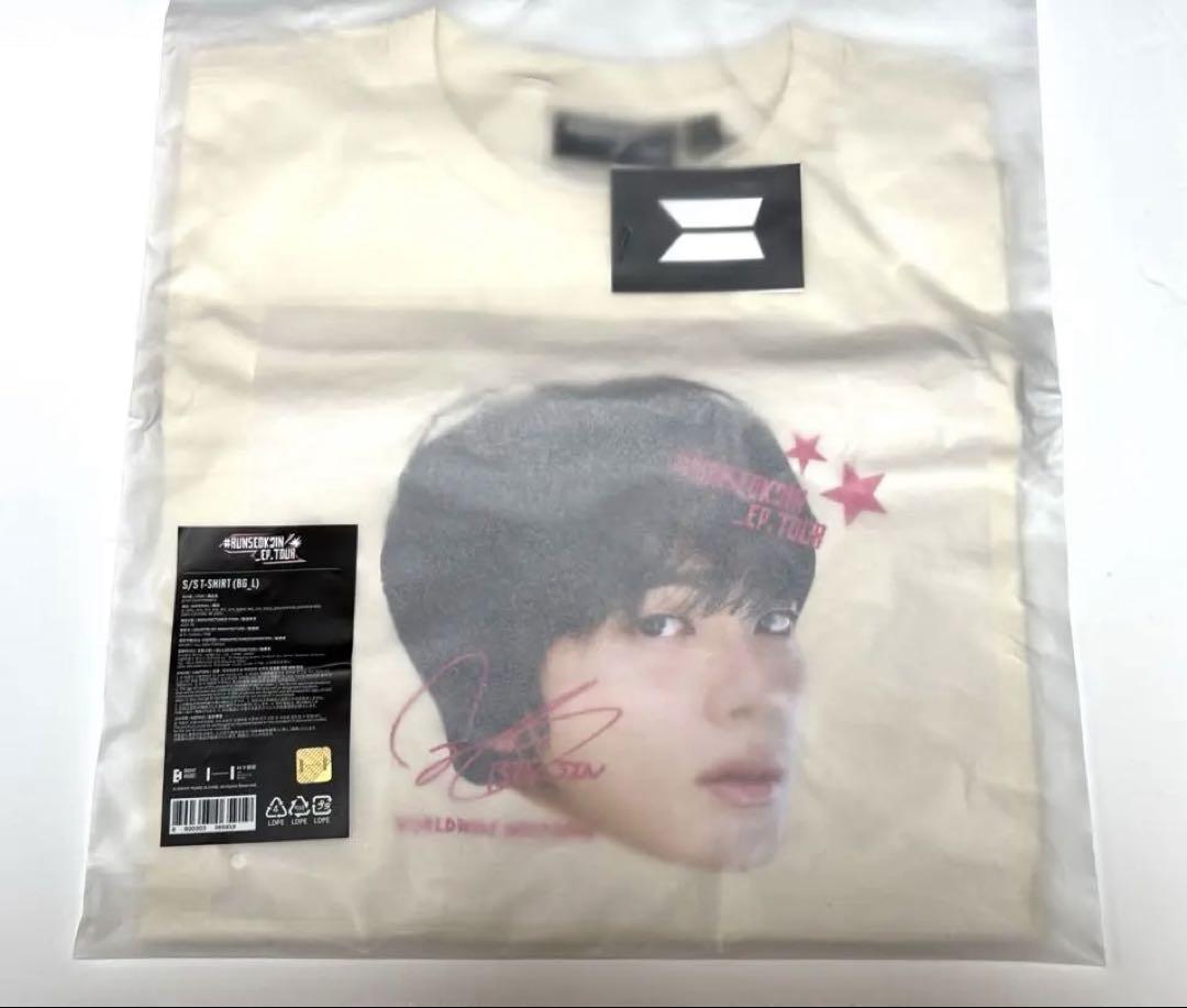 

[USED] Korea Goyang Exclusive Jin RUNSEOKJIN L Size Face T-Shirt