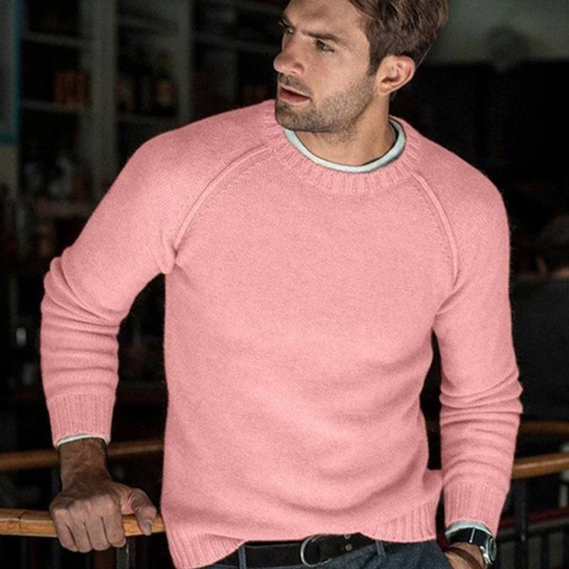 2025 Casual Men's Knitted Sweater Top