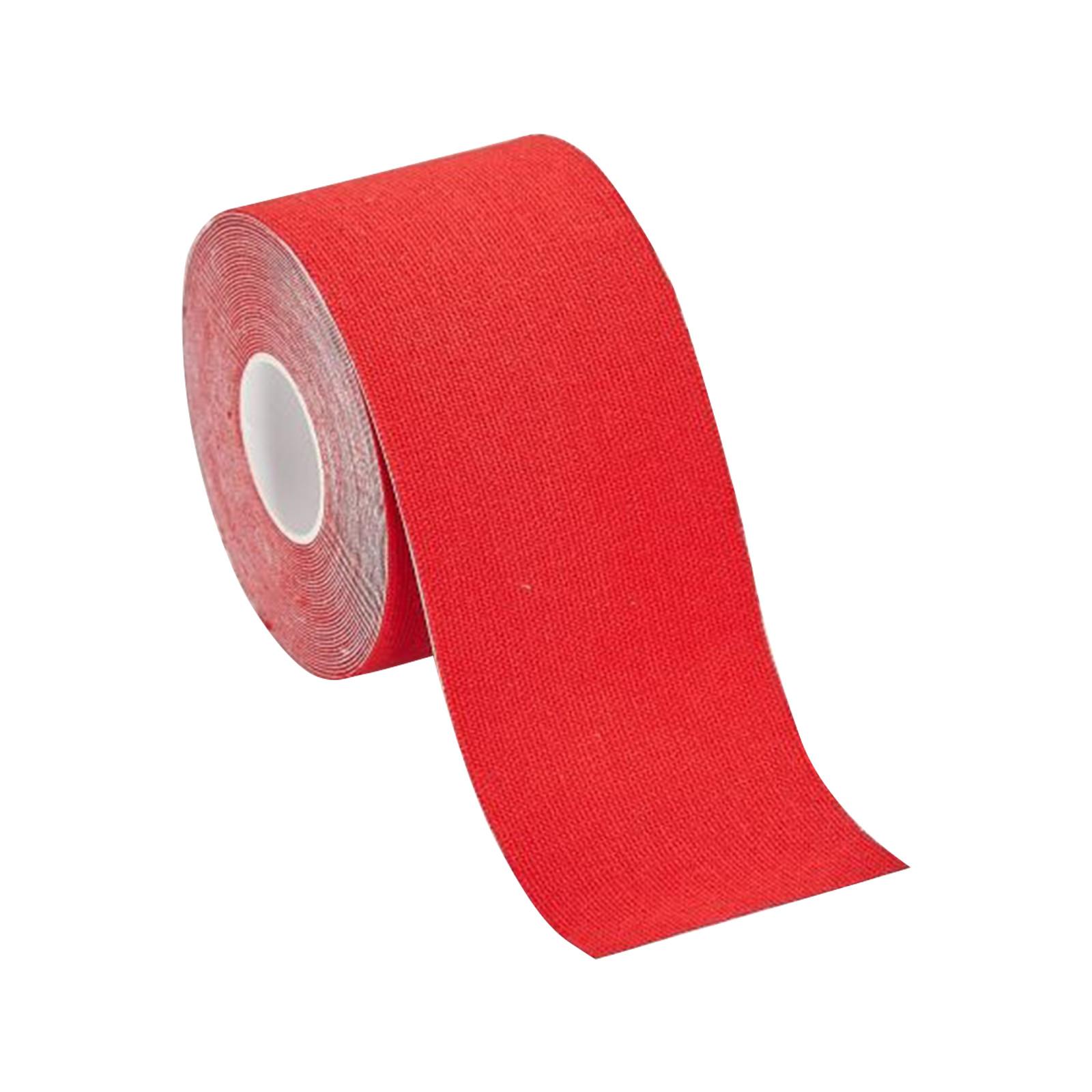 

Кинезиологическая лента (5 мх 5 см), Кинезиотейпы Physio Tape, набор спортивных лент, водонепроницаемые и приятные для кожи, для поддержки мышц, боли в коленях, локтях и плечах One Size