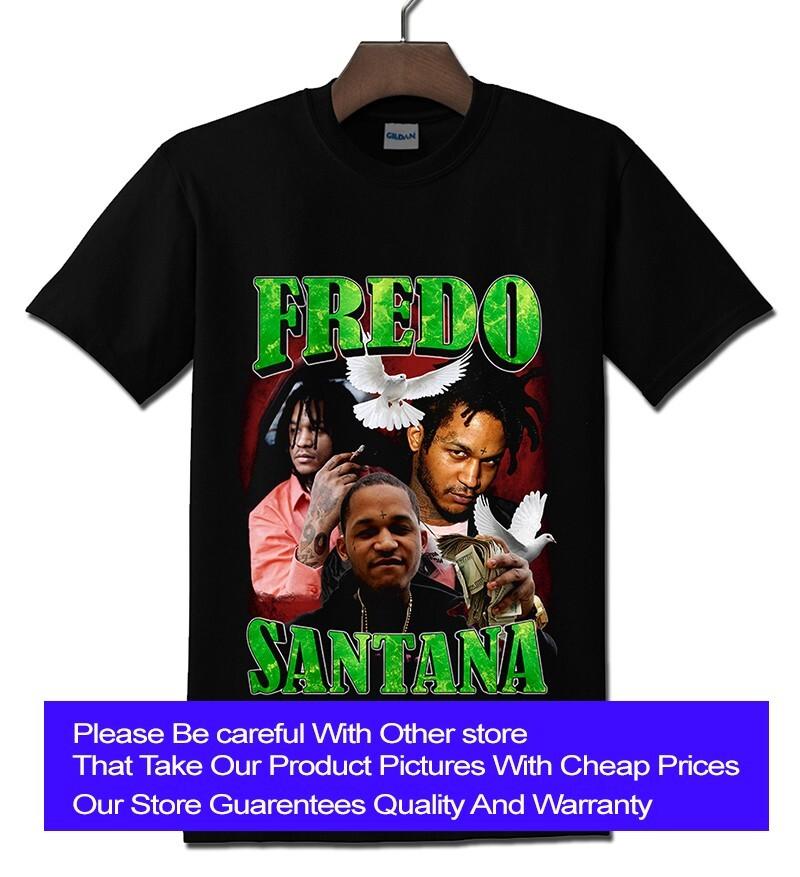 Футболка Fredo Santana, Новая футболка, Папа, Сын, Подарок отцу Футболка, размер S - 5XL Унисекс Футболка S
