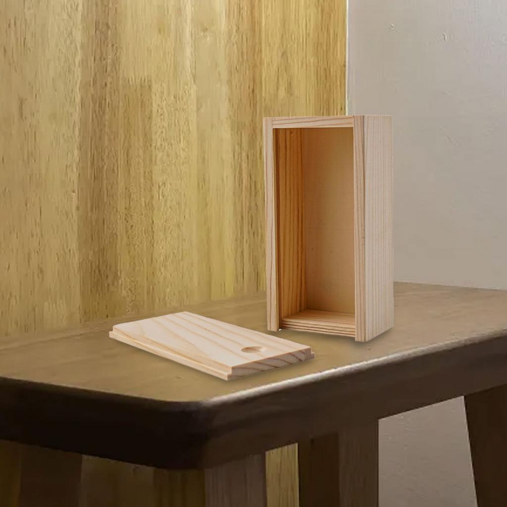 Storage Box Pine Pull Out Box Product Name Wooden Box