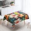 Food Theme Tablecloth Waterproof and Oil-proof Tablecloth Nordic Style Kitchen Tablecloth Modern Home Decoration