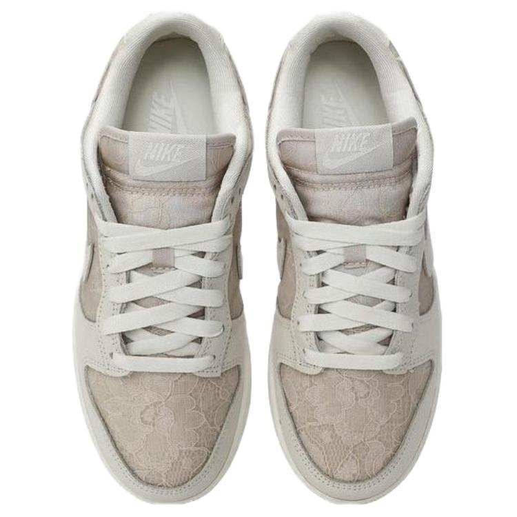 Ny Nike Dunk Low Lace Soft Pearl Dame HJ5870-100