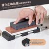 Knife Sharpening Stone Set Stainless Steel Precise Includes Angle Fixing Ideal for Home (#400, #1000, #3000, #8000) - Double-Sided, Base, Grit,