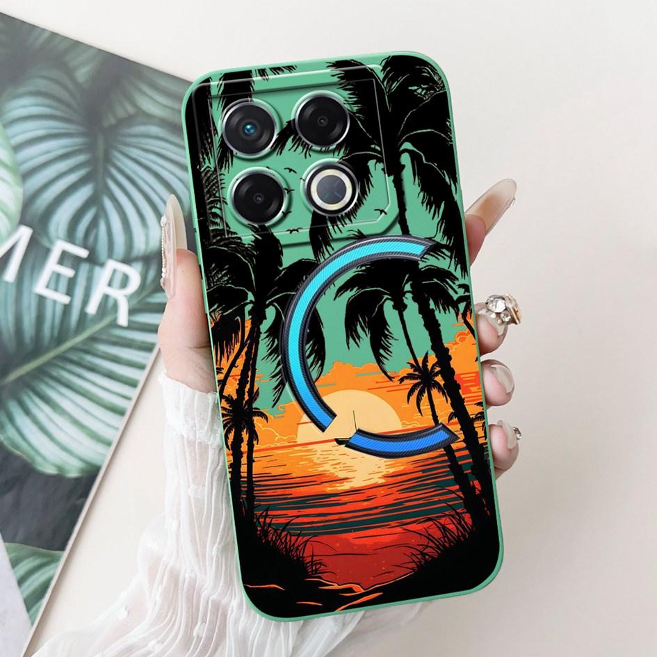 Per Infinix GT 20 Pro 2024 Custodia X6871 Cover Antiurto Fantasia alla Moda Morbido Silicone Opaco Custodia per Telefono Per Infinix GT20 Pro Coque