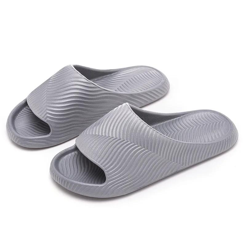 Fashion Shoes for Women Summer Fashion Concise Couple Home Shoes Non-slip Slides Soft Men Slippers Indoor  Women Sandals Women Shoes