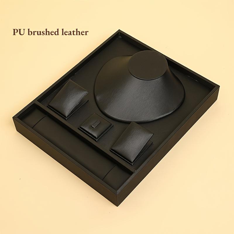 PGY Elegantes Schmuckset-Ausstellungsständer Multifunktionaler Schmuckhalter Organizer Halskette Ring Ohrring Kombinationsset Aufbewahrungsschale