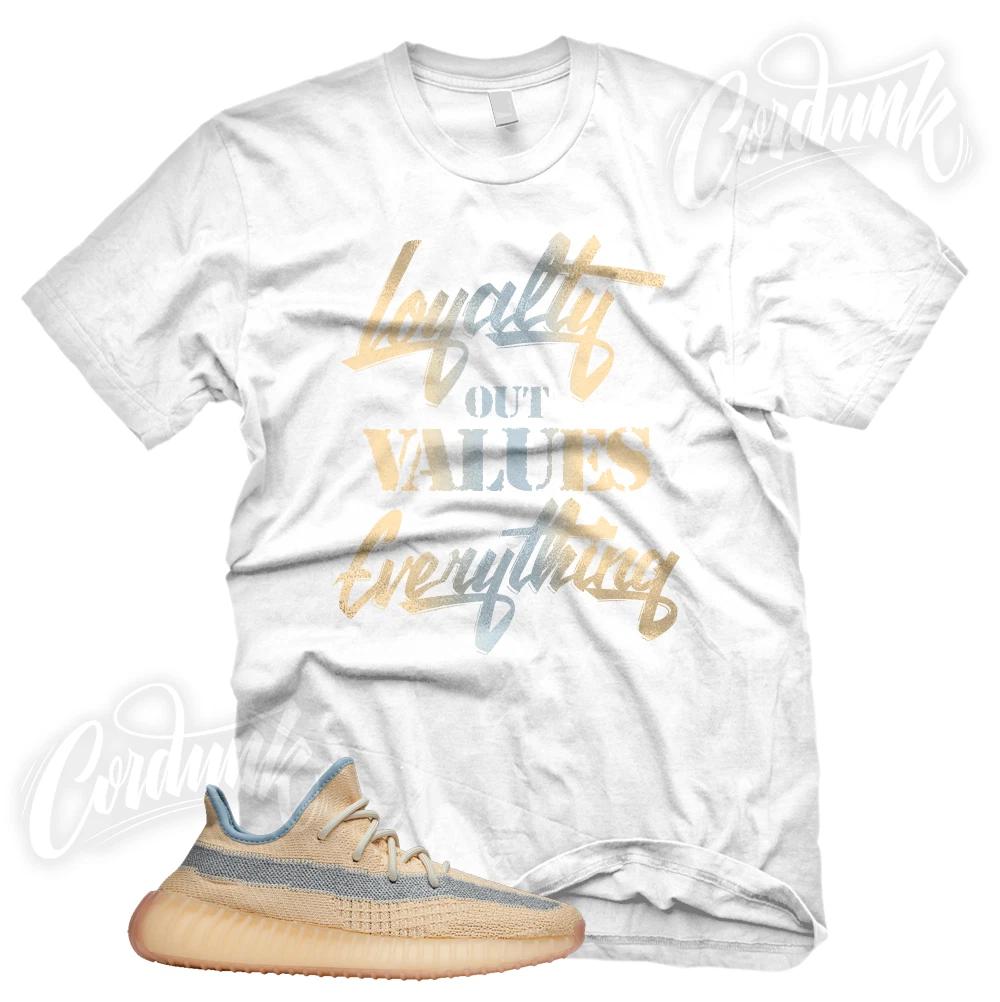 New LOYALTY Sneaker T Shirt for YZ 350 V2 Linen L