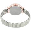 Fieldwork Watch Analog Purja Waterproof Bellows Metal Band Pink Gold ST277-1 Women's Gray