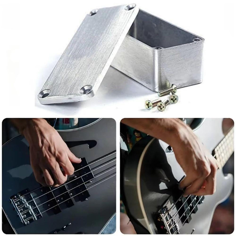 Aluminum Effects Pedal Enclosure 1590B Guitar Effect Cases Durable Aluminum Stomp Box  1590 Series