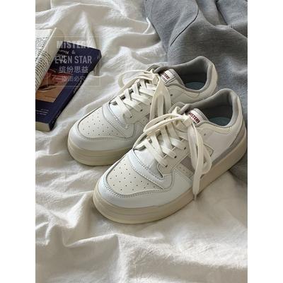 Little White Shoes Versatile Height Increase Casual Shoes Women's New Student Breathable Sports Board Shoes 701