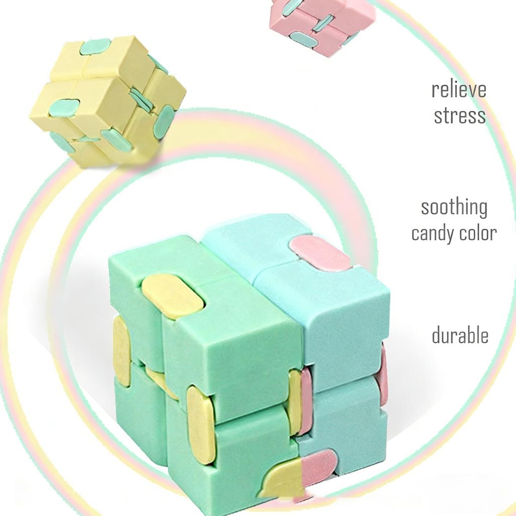 Toys Kids  Childrens Infinity Magic Cube New Puzzle Cube Fidget Durable Exquisite Decompression Toy For Adults Antistress Anxiety Desk Toy