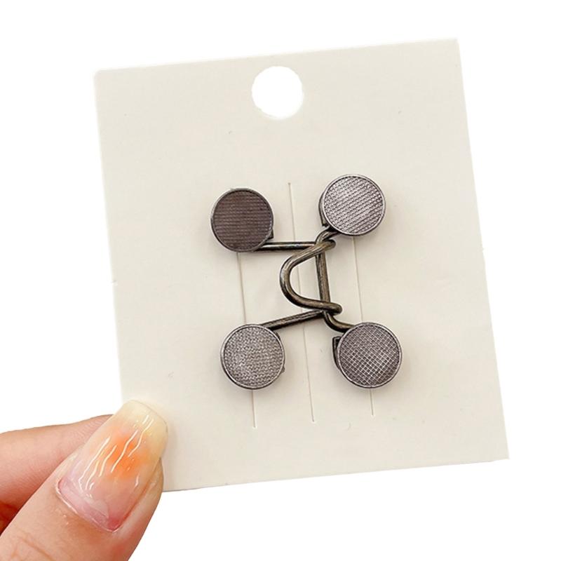 Waist Tighten Brooch Pin for Pants with Anti-Exposed Buckle Brooch Clip Jeans Waist Pin Clothing Accessories for Female
