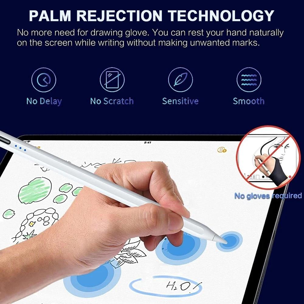 Touch Pen For iPad Pencil 1 2 Gen Stylus Pen for Apple Pencil 2018-2023 Pro Air Mini iPad Accessories