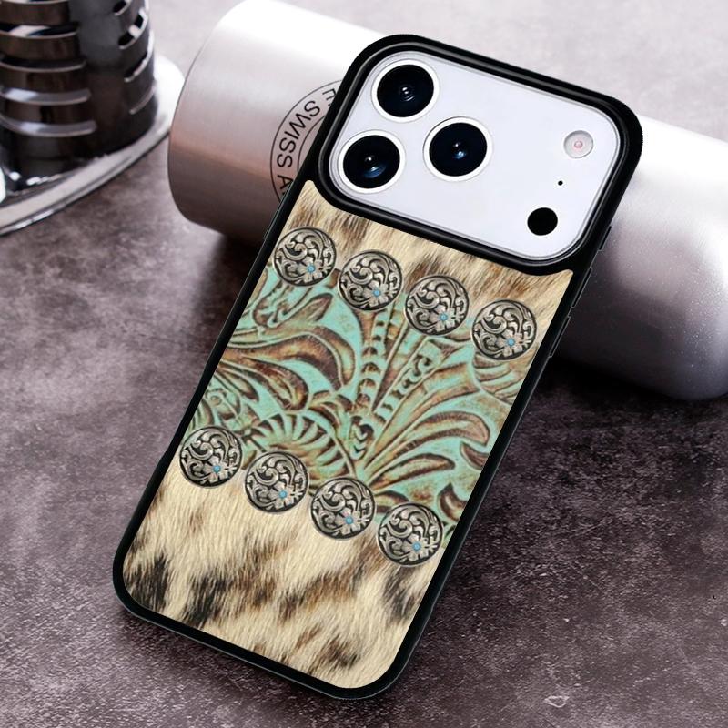 Cowboy Cowgirl Howdy Western Ranch Boho Phone Case For iPhone 17 16 15 14 13 12 11 Pro Max Plus 17Air Soft Silicone Cover