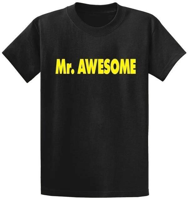 

MR AWESOME - FUNNY SLOGAN Mens T-Shirt GIFT IDEA 2XL