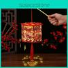 Delightful Paper Lanterns For New Year Celebrations Enchanting Red Led Light Displays
