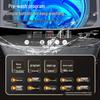 Compact Washer-Dryer Combo: Fully Automatic, Large Capacity, Ideal for Rentals and Small Dorms
