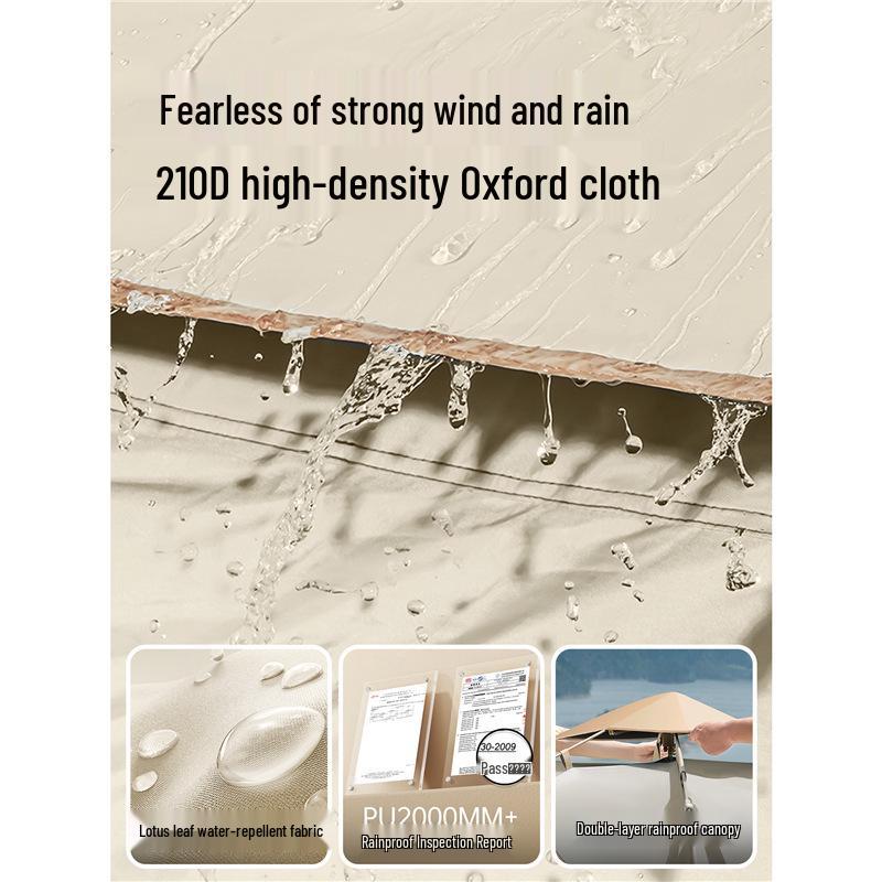 Outdoor Explorer Blackout Tent: Portable, Convenient, Automatic Folding for Camping, Beach, Indoor.