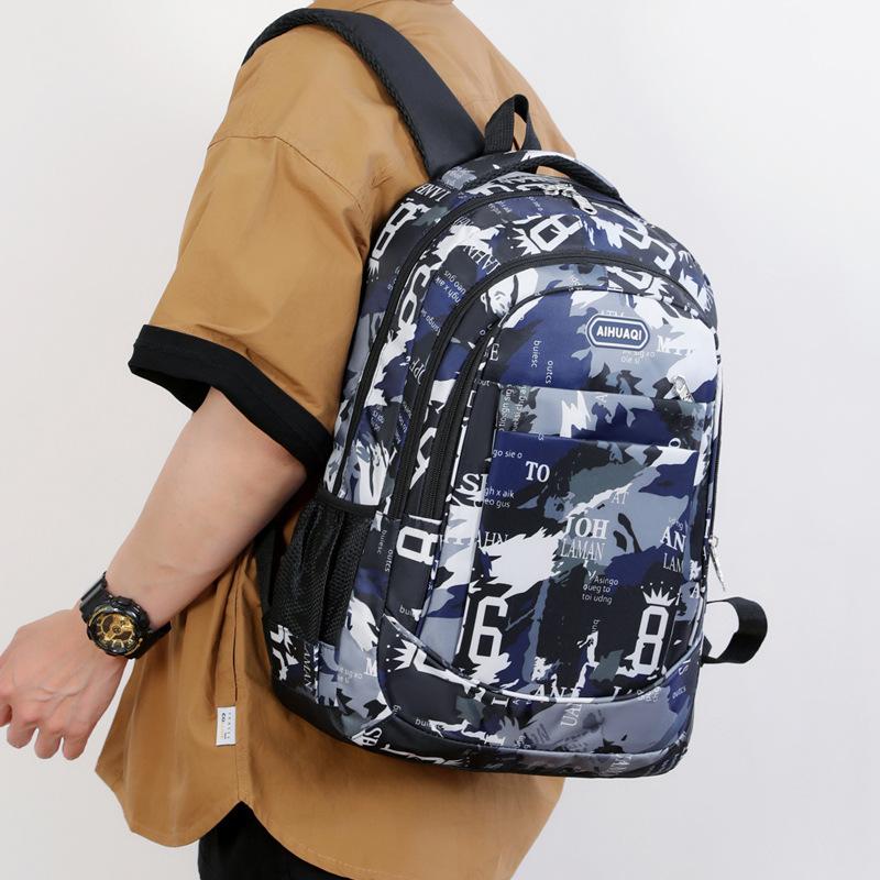 Waterproof Children camouflage School Bags For Girls Boys Kids Rucksack Orthopedic Backpack Schoolbag Primary School Back pack M