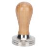 Holzgriff Espresso-Tamper Edelstahl Edelstahl-Tamper Kaffee-Tamper Kaffeezubereitung