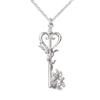 [U-Treasure] Kingdom Hearts Keyblade Necklace -Destiny Place- / Silver Necklace Unisex Men's Women's Accessories Jewelry Gift