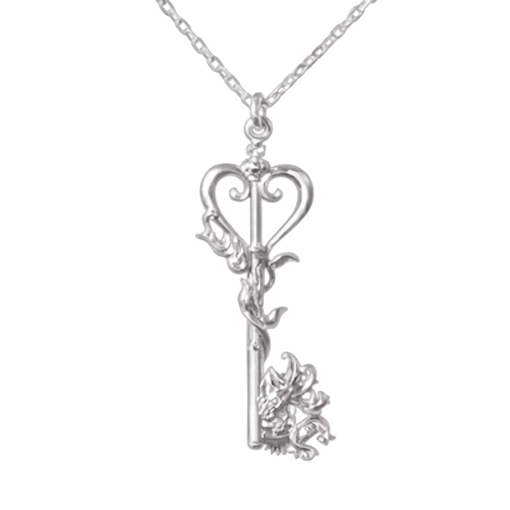 [U-Treasure] Kingdom Hearts Keyblade Necklace -Destiny Place- / Silver Necklace Unisex Men's Women's Accessories Jewelry Gift