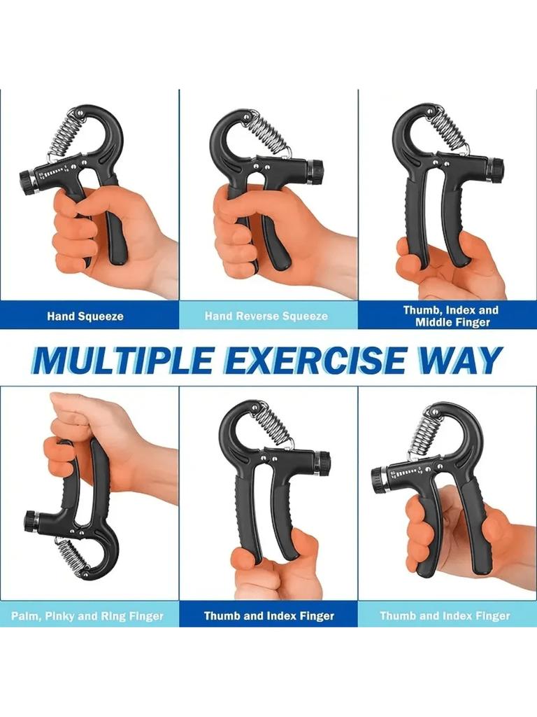 Hand Gripper For Men,  Exercise Equipment For Hand, Arm, Finger, Muscle Training, Rehabilitation, Fitness, Stress Relief, With C