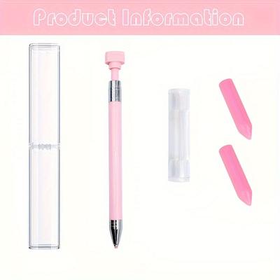 Kit di penna per pittura a diamante fai da te, pastelli ricaricabili, pennarelli girevoli con punto di colla, per nail art, accessori e strumenti per la pittura a diamante, perline e pietre preziose a scelta rapida