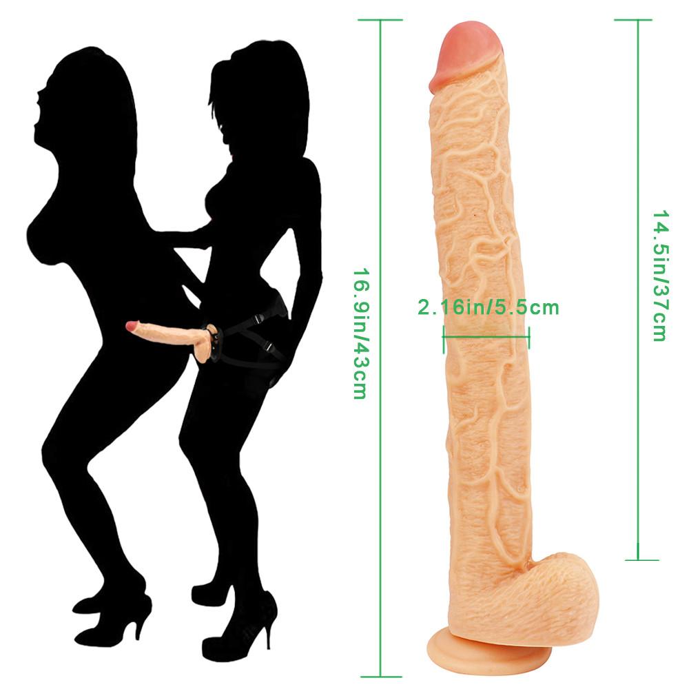 Strap On Realistic Huge Dildo Pants For Woman Men Couples Strapon Big Dildo Panties Silicone Anal Plug Gay Adult Game Sex Toy Products