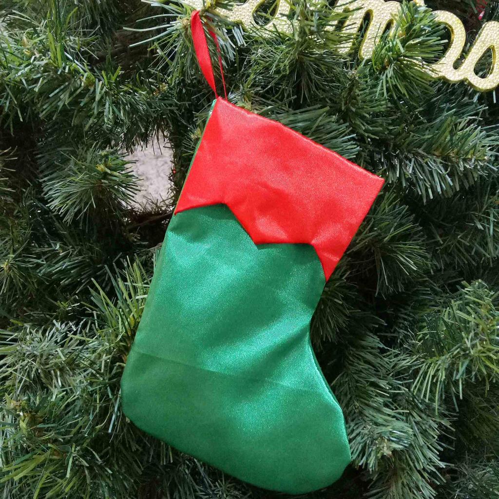 7-inch Elf Christmas Stocking Gift Bag for Cross-border Holiday Decor 2025