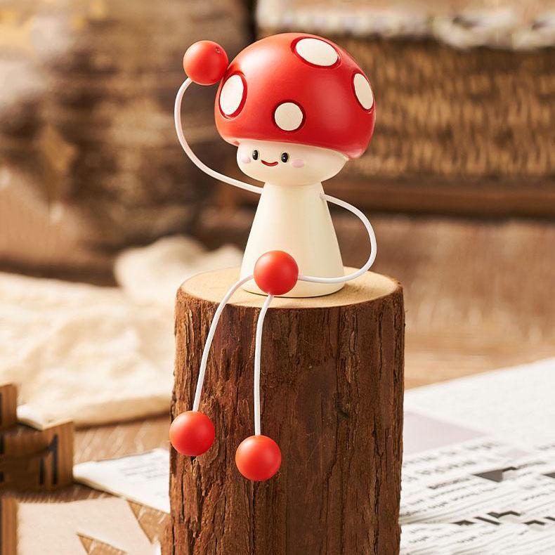

New Holiday Gifts, Home Decor, Desktop Ornaments, Living Room Wine Cabinets, Room Decorations, Small Mushrooms, Hanging Feet, Dolls Mushroom 2