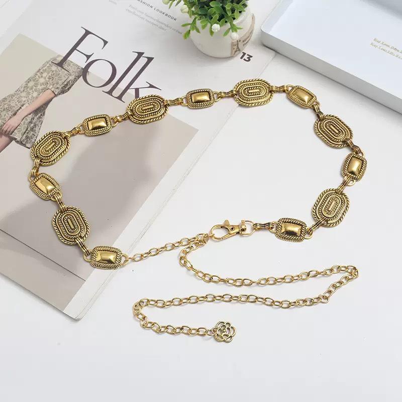 Γυναικεία Εθνικό Στυλ Αλυσίδα Μέσης Πεταλούδα: Μοντέρνα Μεταλλική Ζώνη για Φούστα ή Φόρεμα