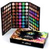 120-Farben Lidschattenpalette Bühnen-Make-up Cosplay Kosmetik Lidschatten-Set, 1 Stück