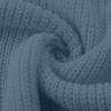 Women Fashion Casual Color Color Loose V-neck Stitching Long-sleeved Knitted Dress