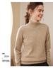 Women's High Collar Cashmere Sweater - Thick and Warm Autumn/Winter Pullover Knitwear