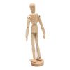 Wooden Human Artist Manikin Drawing Model Unisex Male Female Sketching Tool