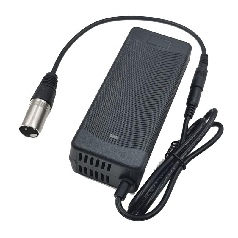 48V 2A Lead-acid Battery Charger for 55.2V Lead acid Battery pack with 3-Pin XLR Plug