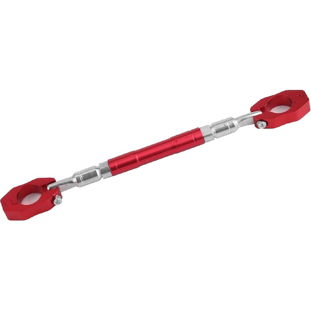 Lenker-Balance-Stange, Fydun 22mm Universeller Motorradlenker Quer Verstellbar Verstärken Balancehebel CNC-Aluminiumlegierung (rot)