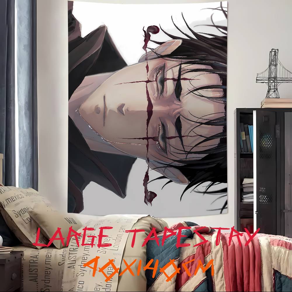Popular Anime Cool Choso Tapestry Decoration Bedroom Dormitory Background Cloth Holiday Home Party Living Room Club Tapestry