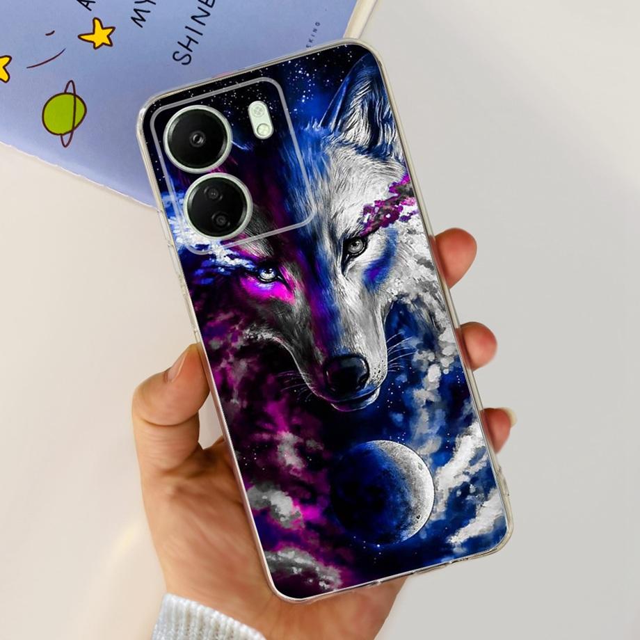 For Xiaomi Poco C65 Case for PocoC65 Silicone Funda Para Capa Coque Soft Phone Cases Back Cover Marble Flower Pattern Shockproof