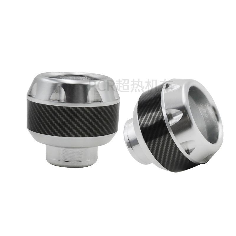 2Pcs Aluminum Auto Wheel Protection Crash Pads Scooter Frame Slider Fairing Guard Tuning Falling Protector Moto Accessories