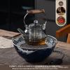 Electric Ceramic Tea Set with Induction Cooker: Glass Water Boiler and Steamer for Health Tea Brewing