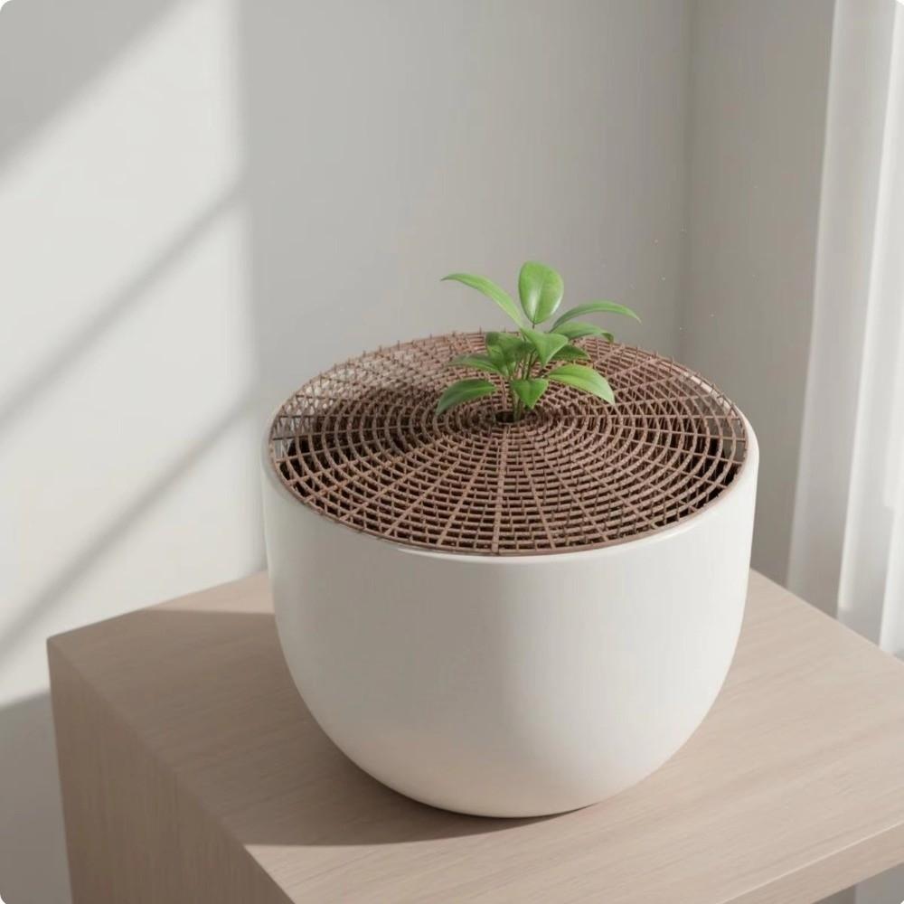 Breathable Mesh Plant Pot Soil Protector Grid Cover for Beginner Gardeners