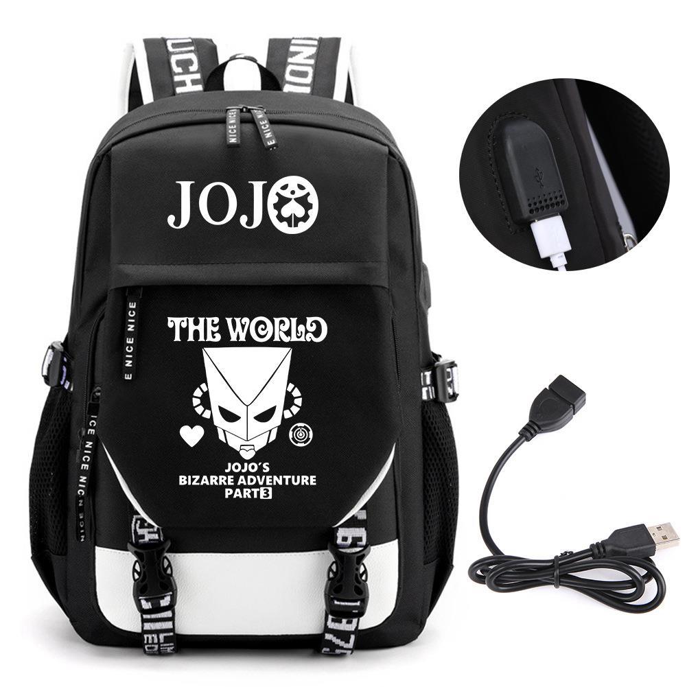 Oo'S Fantastic Adventure Peripheral Printed Backpack Multifunctional Large Capacity Computer Bag Youth School Bag
