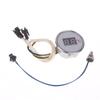 Round/Square Temperature Digital Display Meter Household Natural Gas Water Heater Liquefied Replacement Accessories