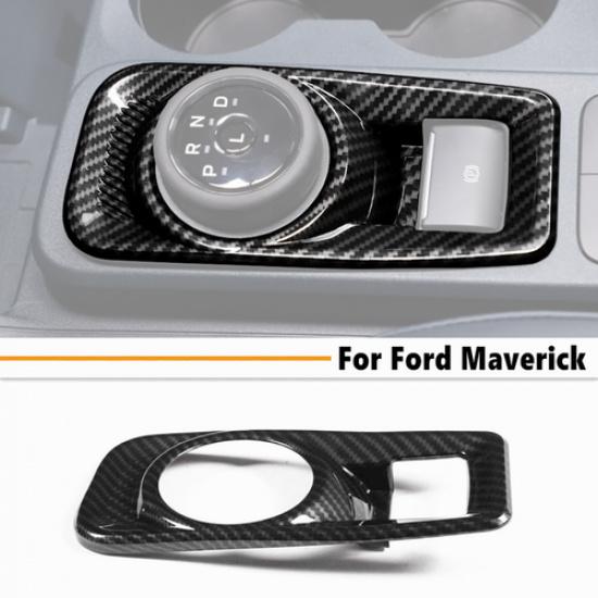 For Ford Maverick -2025 Carbon Fiber Electronic Handbrake Switch Panel Trim