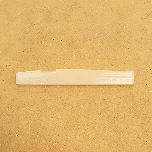 YJB PARTS #21131 Oiled Bone Saddle with String Length Compensation [Made in Japan]