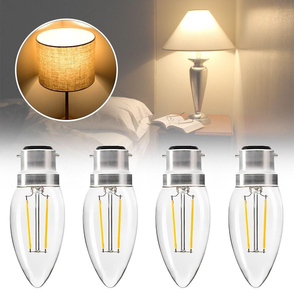 

Белый свет Хрустальная лампочка 6 Вт B22 220 В Лампочка Новая светодиодная лампочка C35 Украшение дома